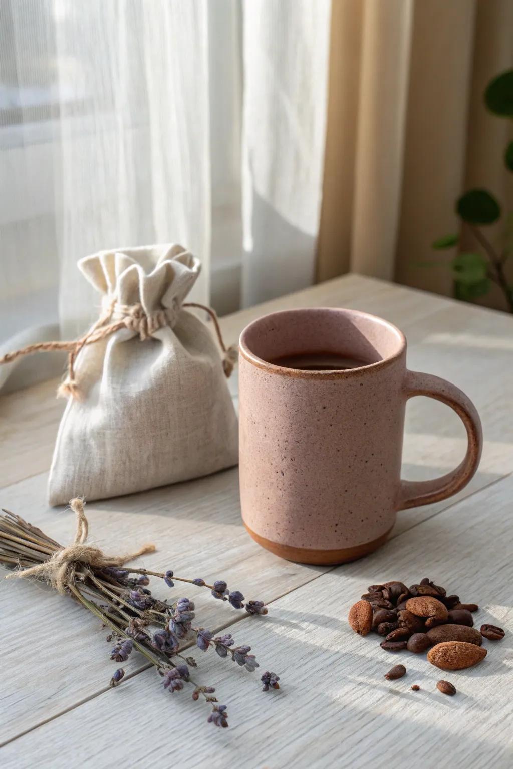Sip sustainably with this eco-friendly hot chocolate mug gift, perfect for those who cherish style and substance.