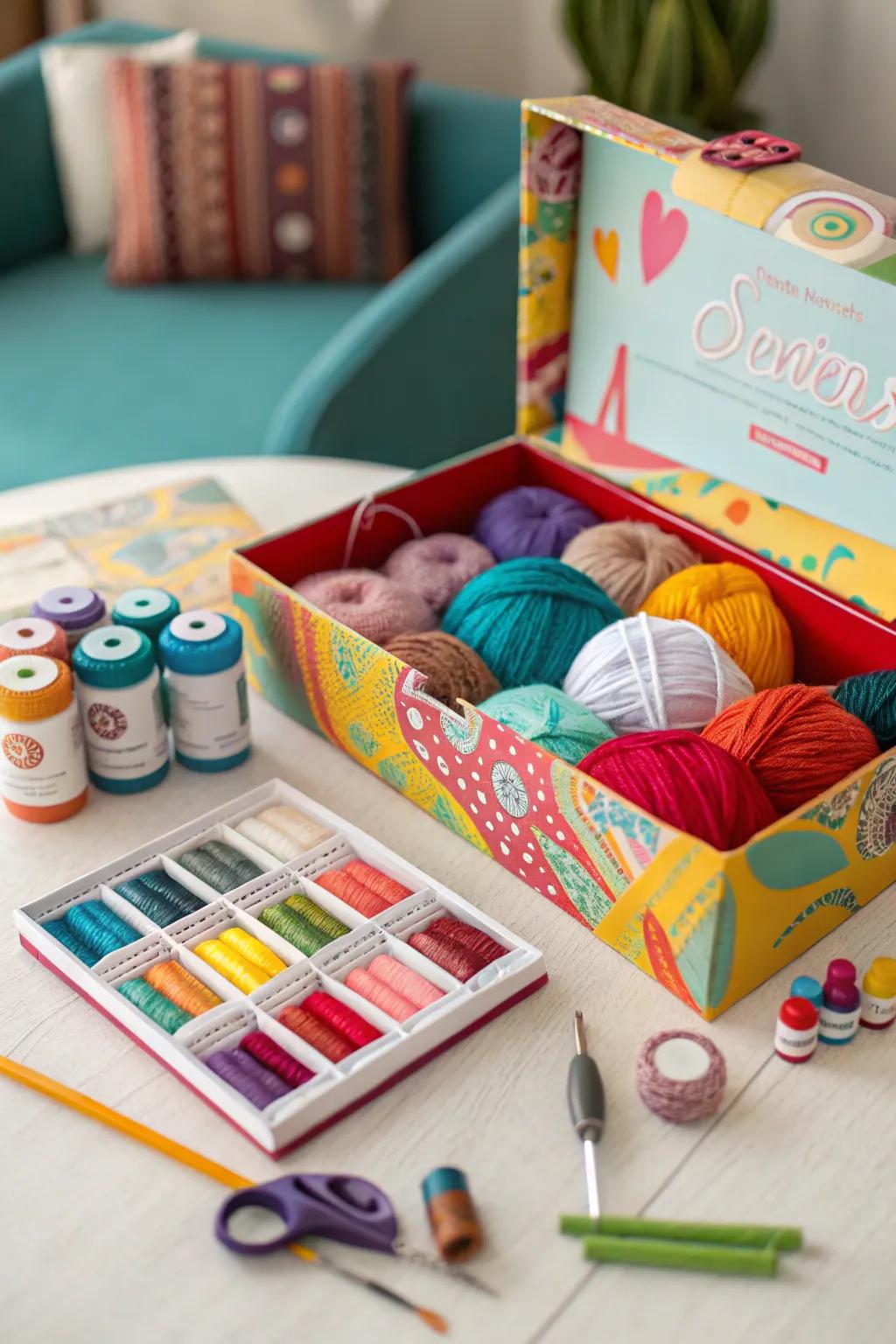 Unleash creativity with this colorful craft collection.