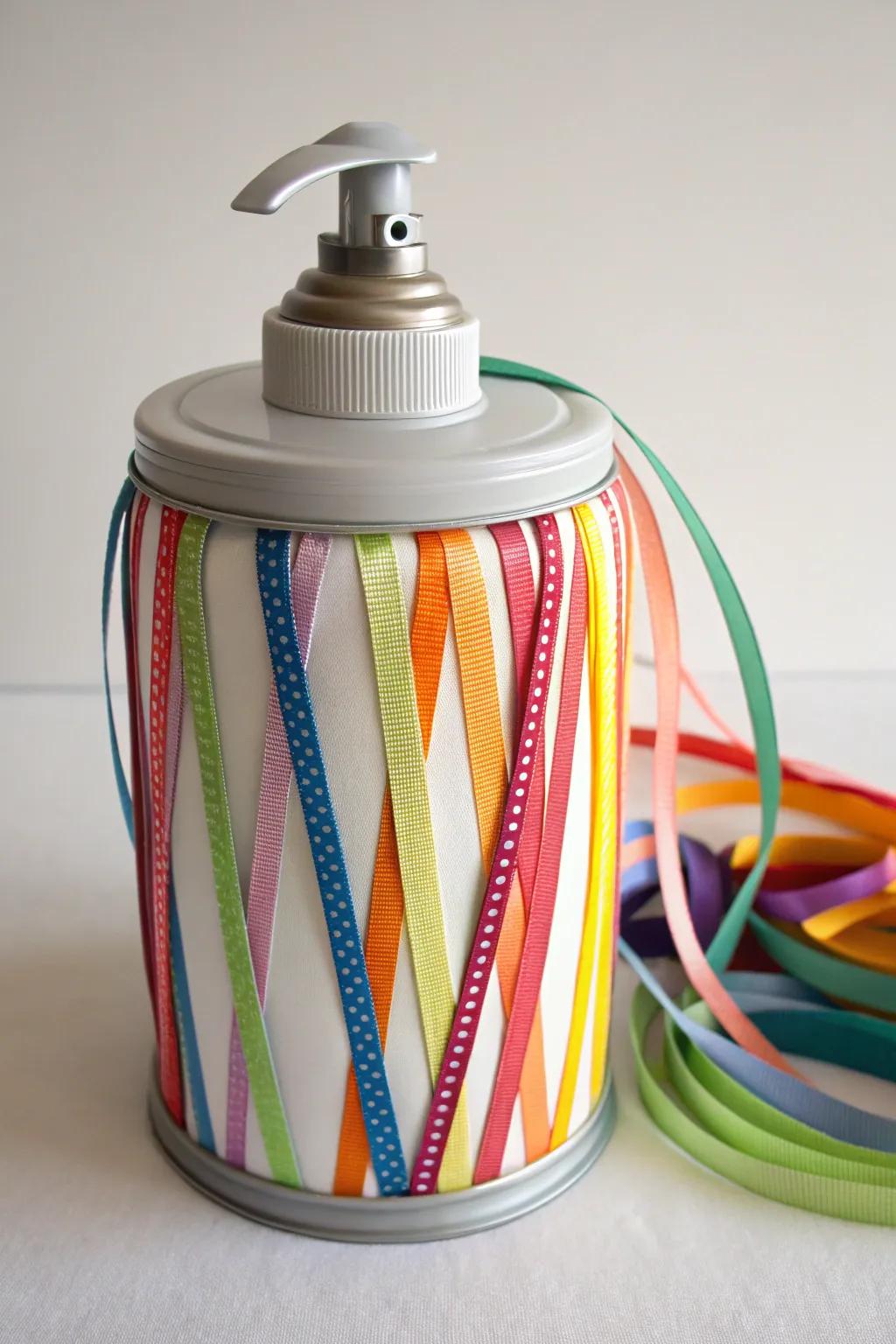 Tidy up your craft supplies with this clever ribbon storage solution.