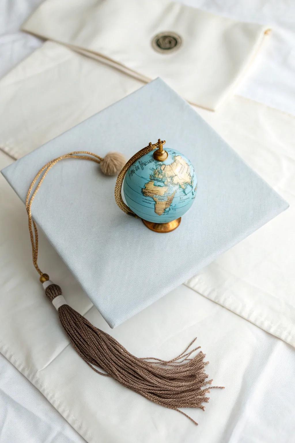Travel the world, one step at a time. 🎓✨ #FuturePlans #GraduationGoals