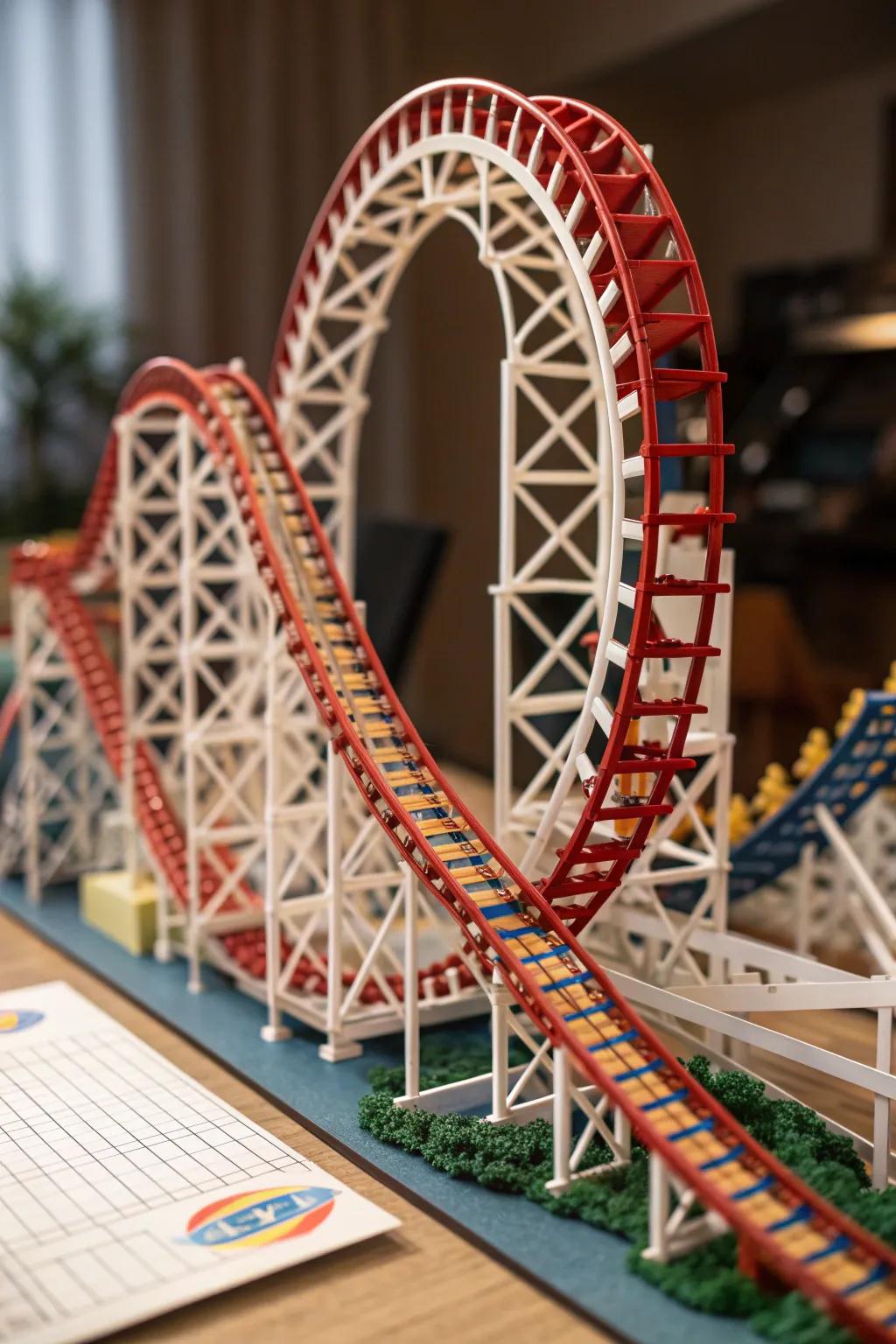 Gravity in Motion: Experience the Craftsmanship of Paper Roller Coasters