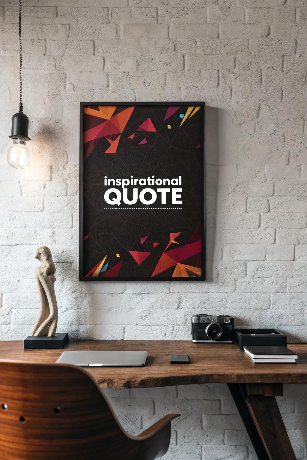 Elevate your creative space with bold inspiration and personal flair.