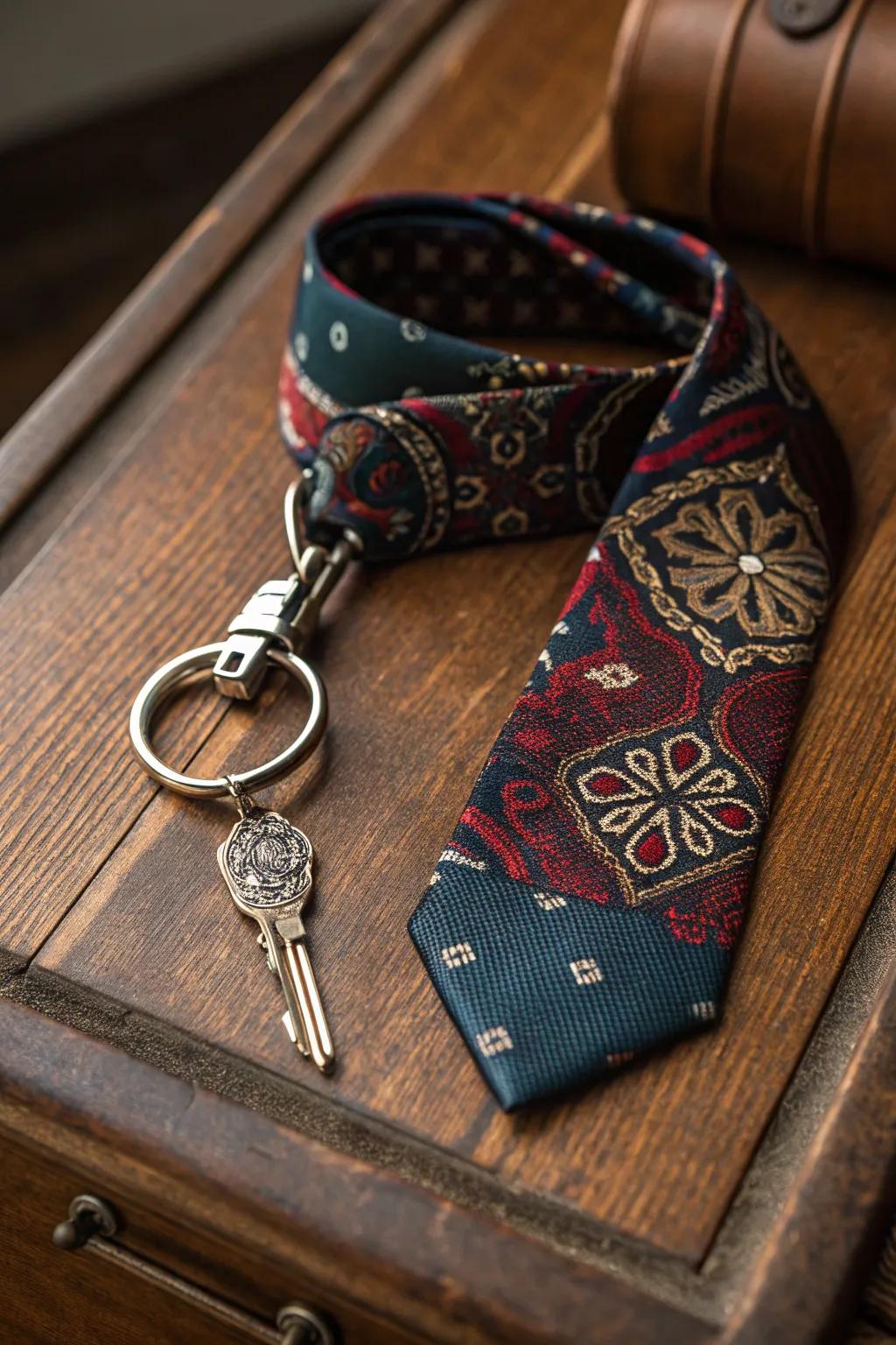 Transform old ties into unique Father's Day gifts that carry a personal touch.
