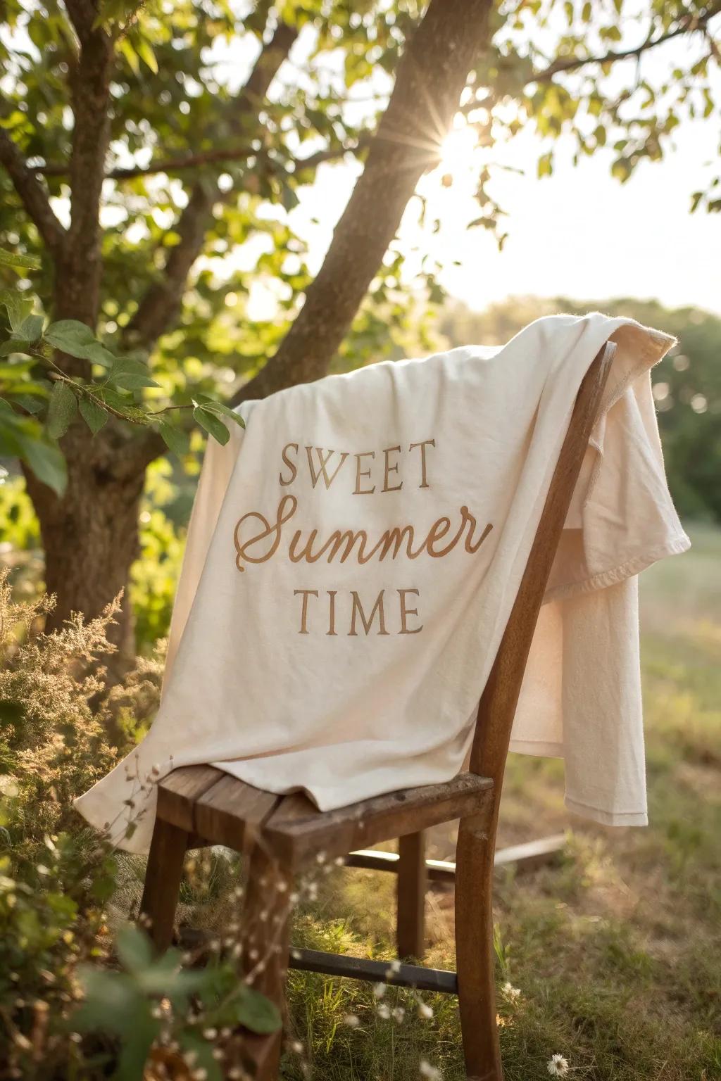 Embrace the season with effortless style: 'Sweet Summer Time' in every thread.
