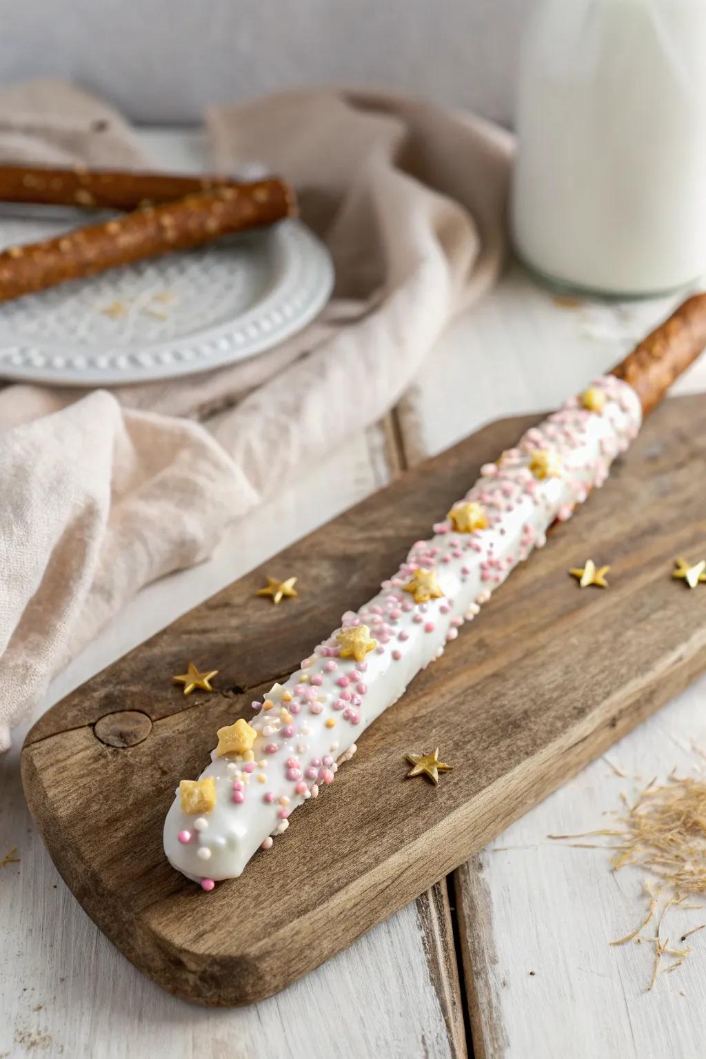 Whimsical indulgence: A touch of sweetness and style in every bite.