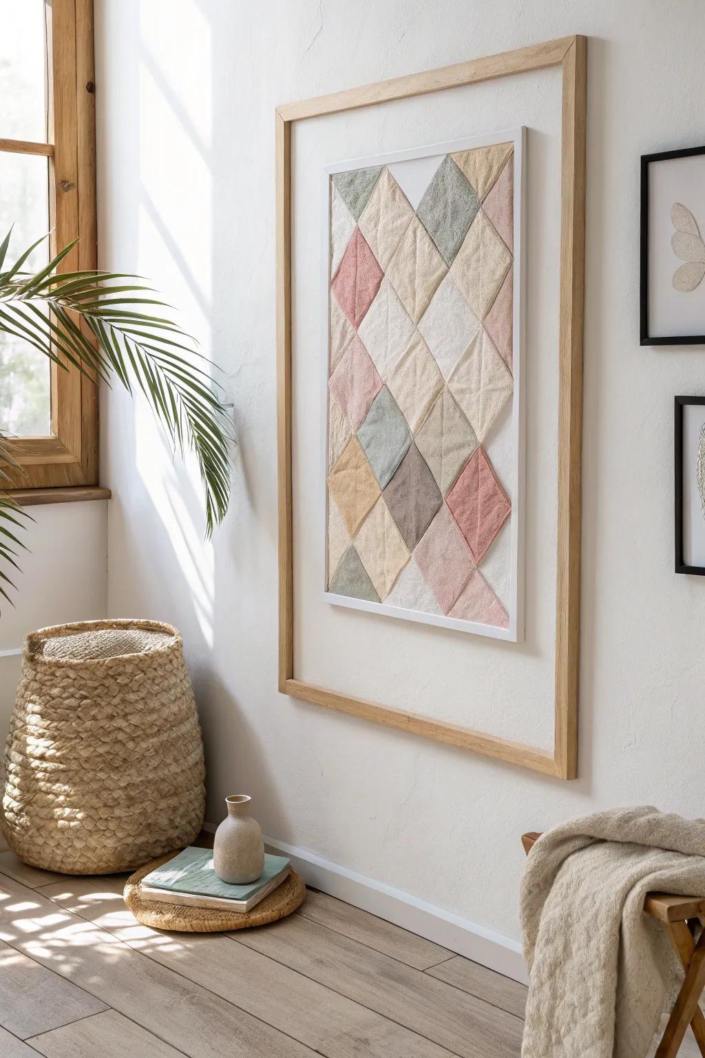 Elevate your space with the timeless elegance of framed paper art—where sustainability meets style.