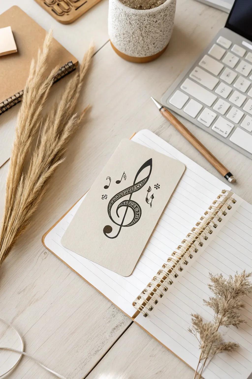 Let your creativity flow with music-inspired sticker designs. 🎶