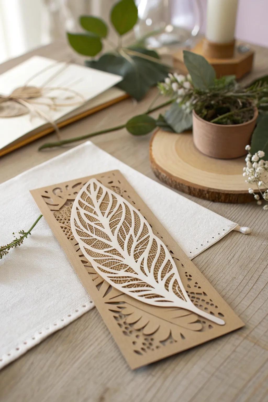 Embrace creativity with uniquely shaped slimline cards that add a touch of artistic elegance to any occasion.