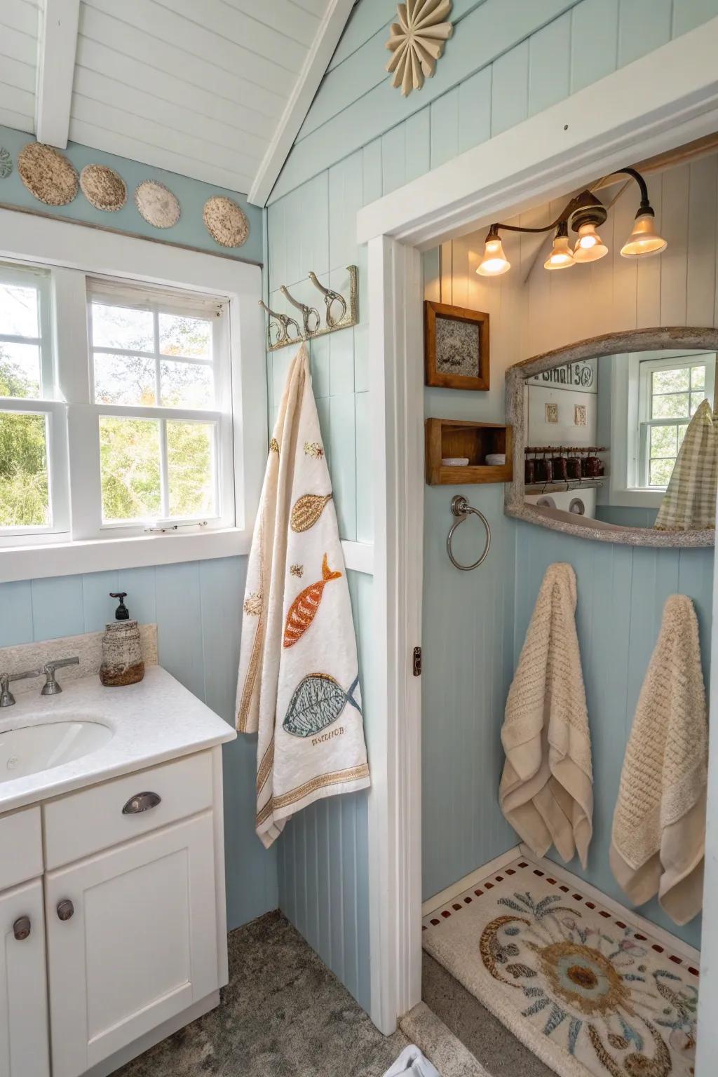 Playful decor adds character and fun to your bathroom.