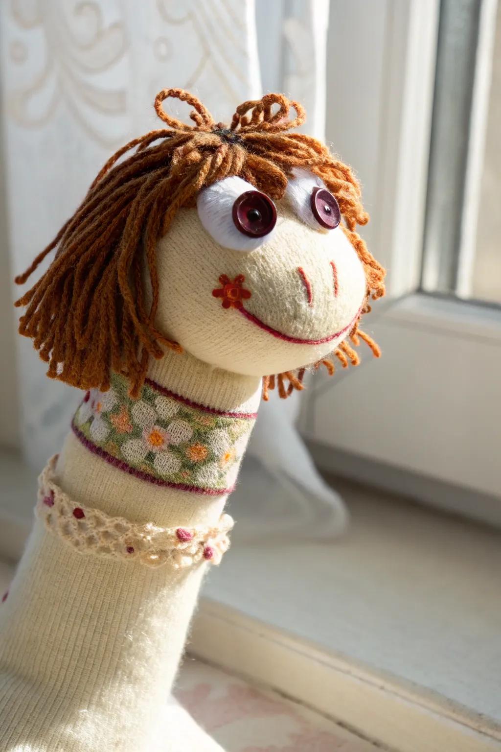 Bring stories to life with your handcrafted sock puppet theater!