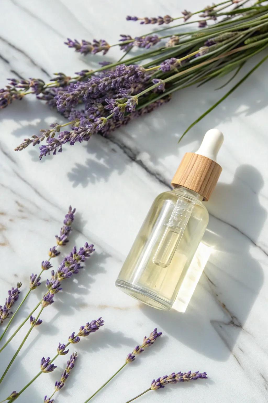 Elevate your slime game with the soothing aroma of lavender essential oil. 🌿✨