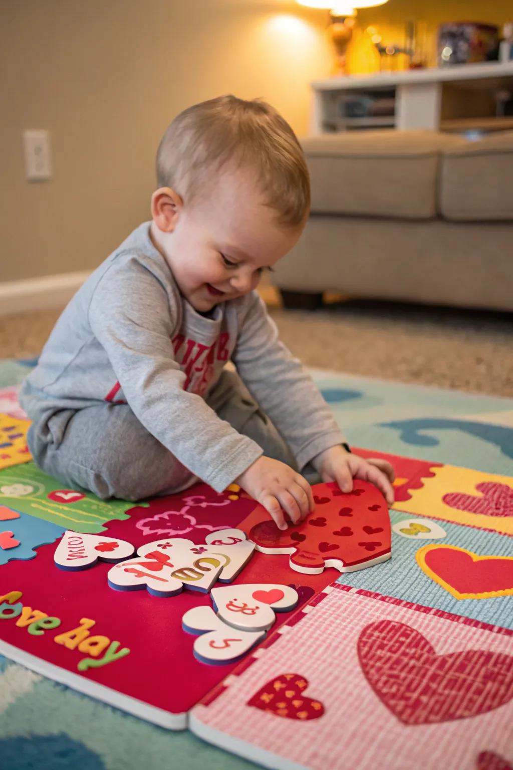 Puzzles are a fun and educational gift for toddlers.