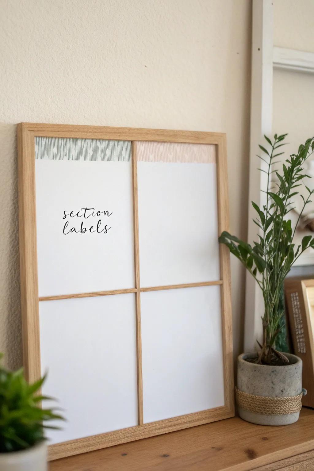 Transform chaos into calm with beautifully labeled organization. #LabelWithLove #ScandiBoho
