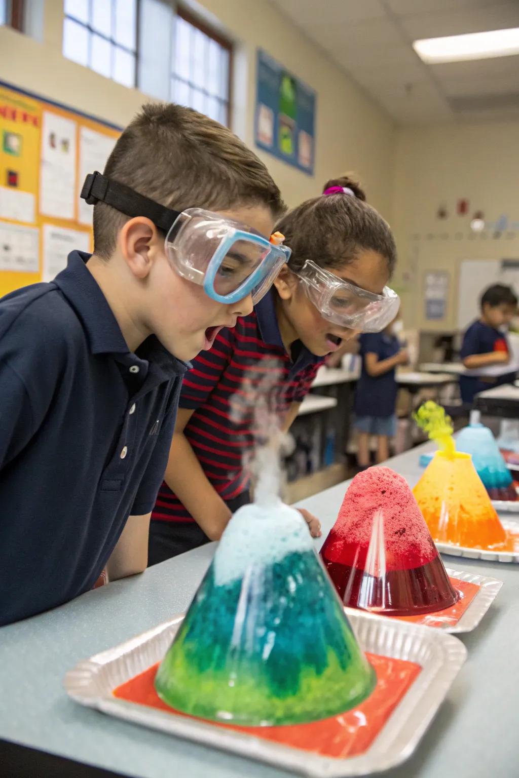 A science experiment party is an educational and fun way to celebrate a birthday.