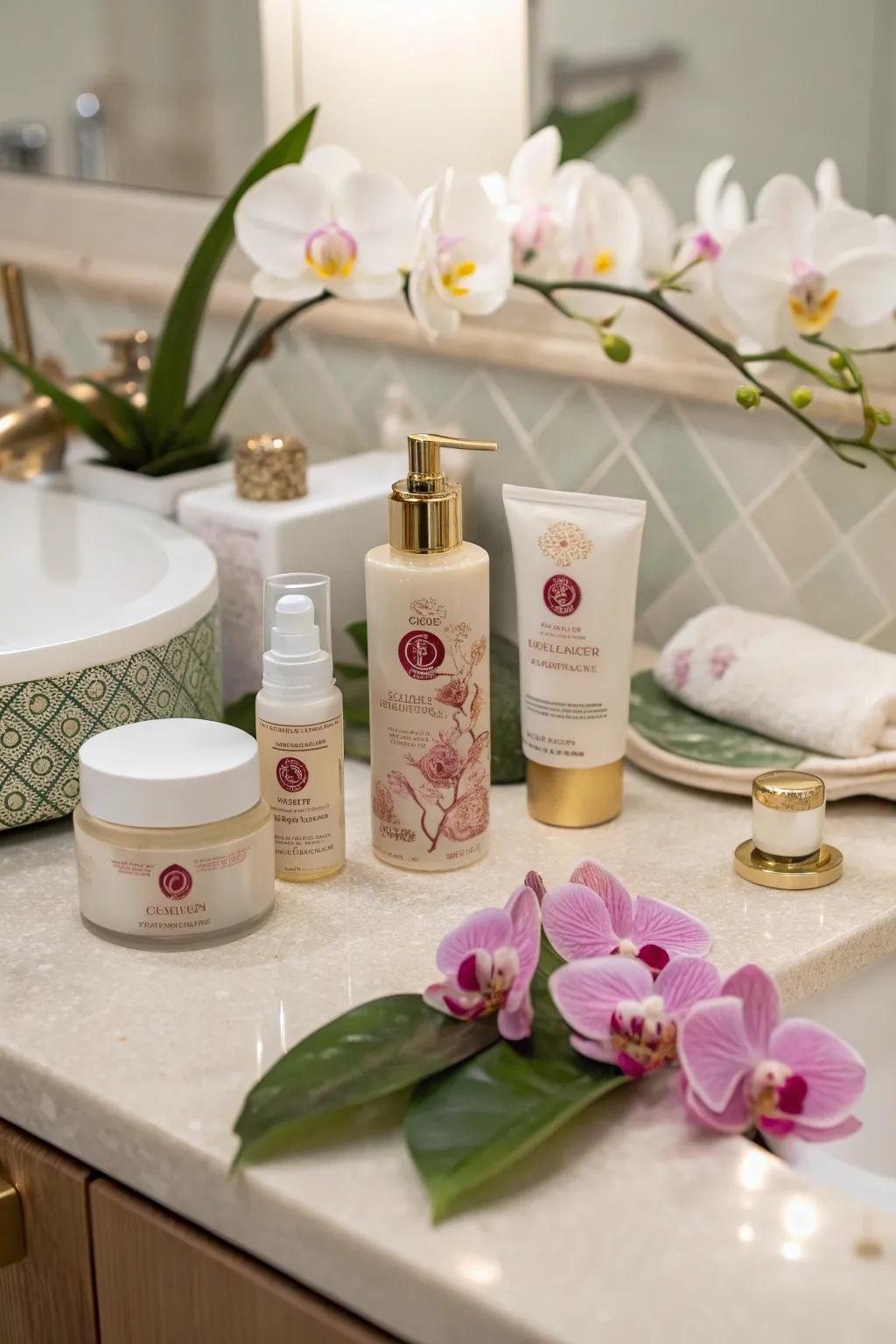 Pamper your skin with orchid-infused skincare.