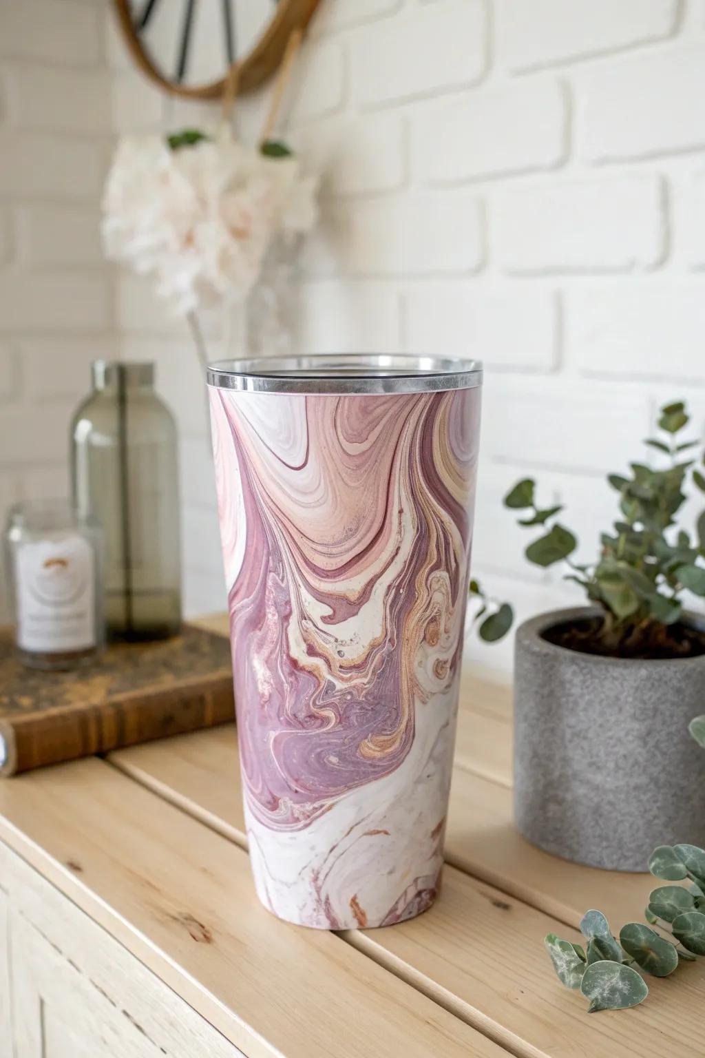 Discover the beauty in chaos with pour painting: where every swirl tells a story.