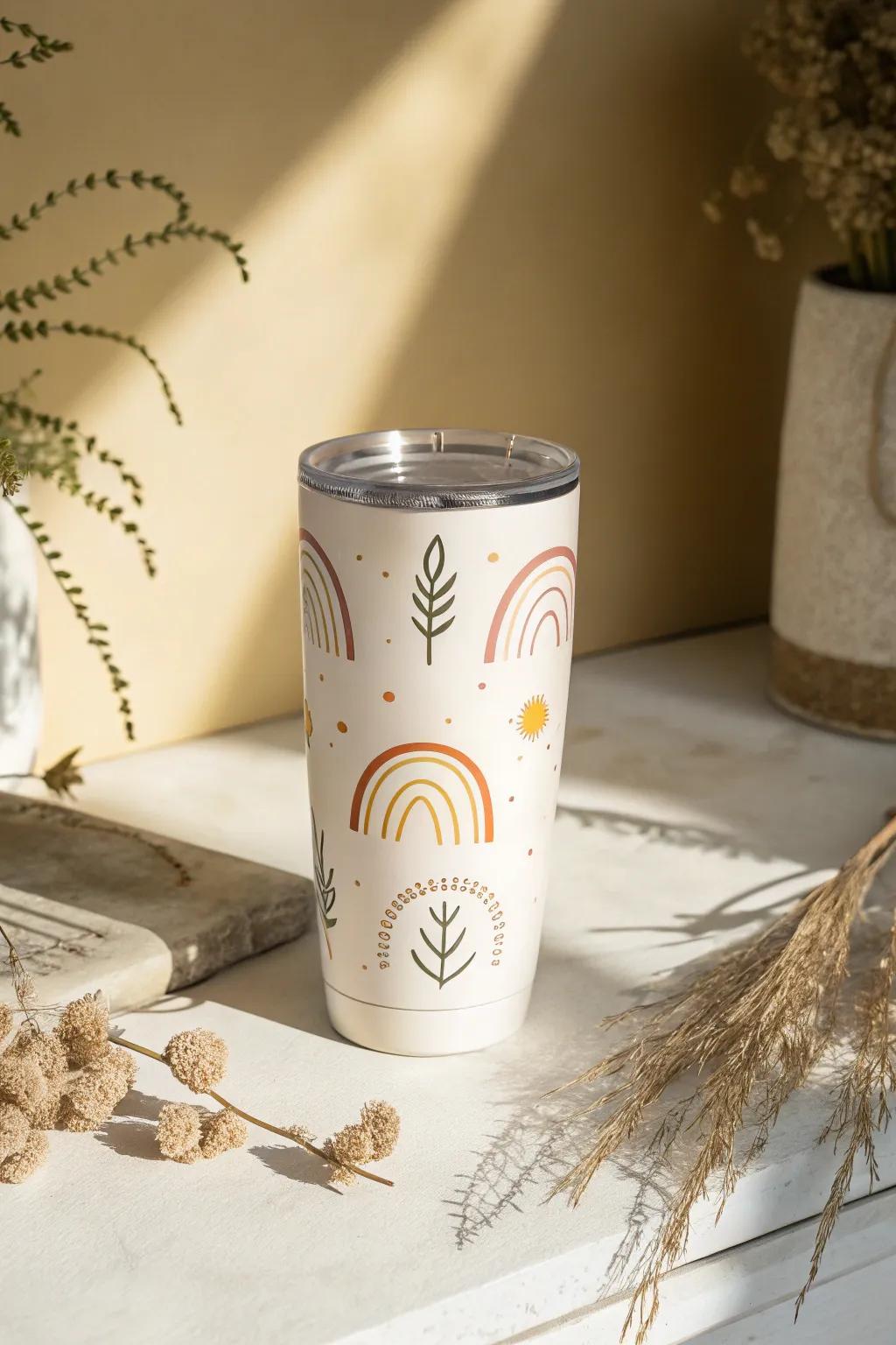 Brighten her day with a touch of sunshine and rainbows—perfectly crafted for the vibrant aunt in your life.