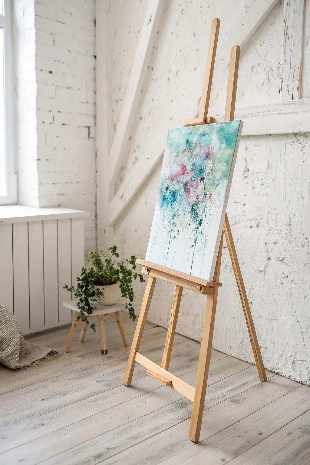Embrace the spontaneity of watercolor splatters—where simplicity meets boho charm.