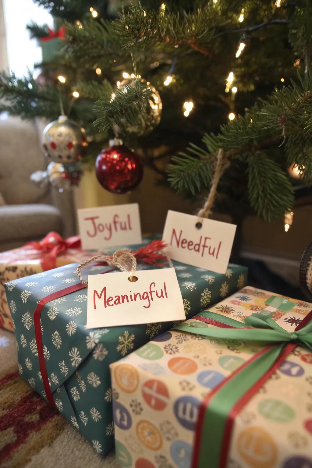 Three Wisemen gifts encourage thoughtful and intentional giving.