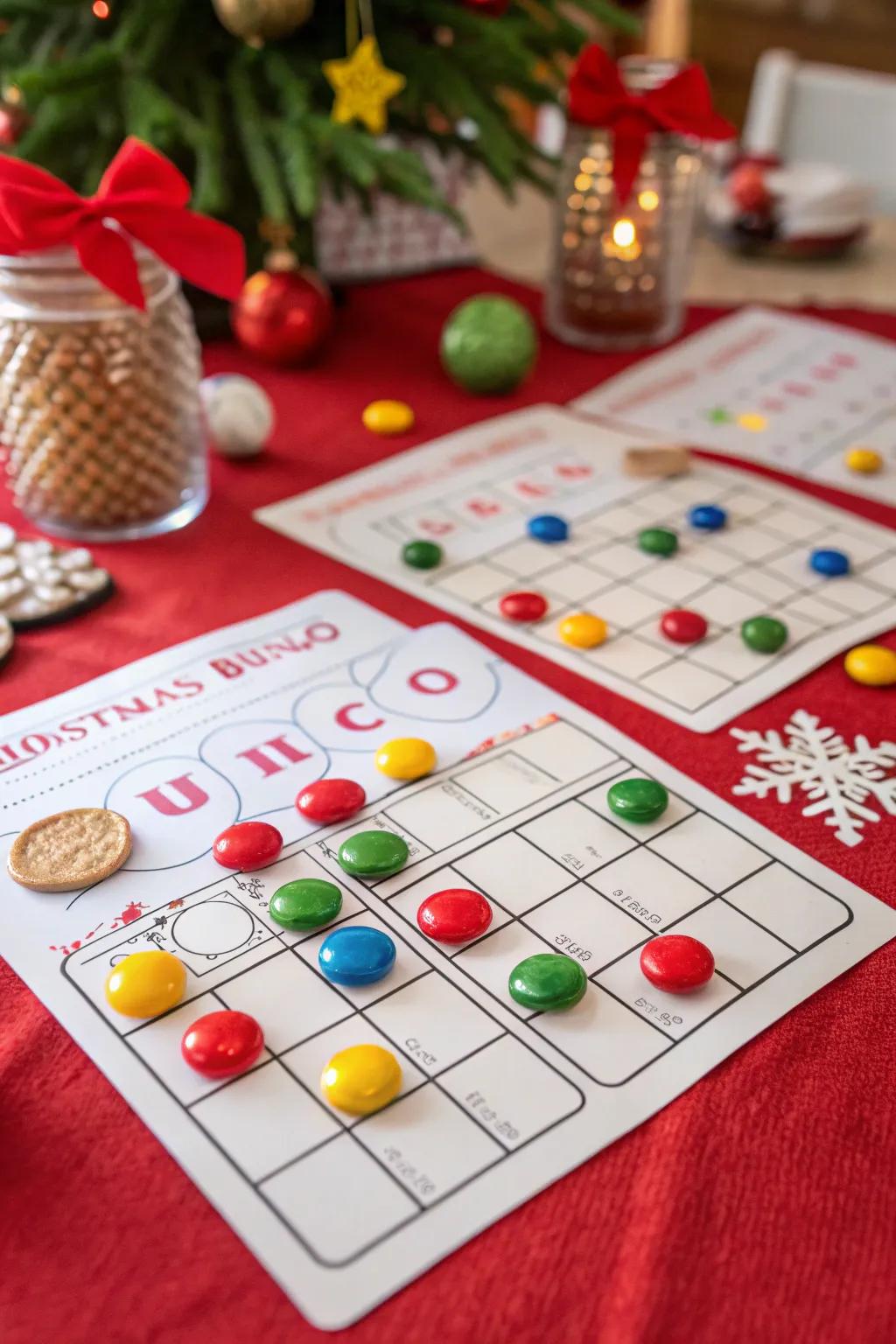 Candy markers make bingo both fun and delicious.