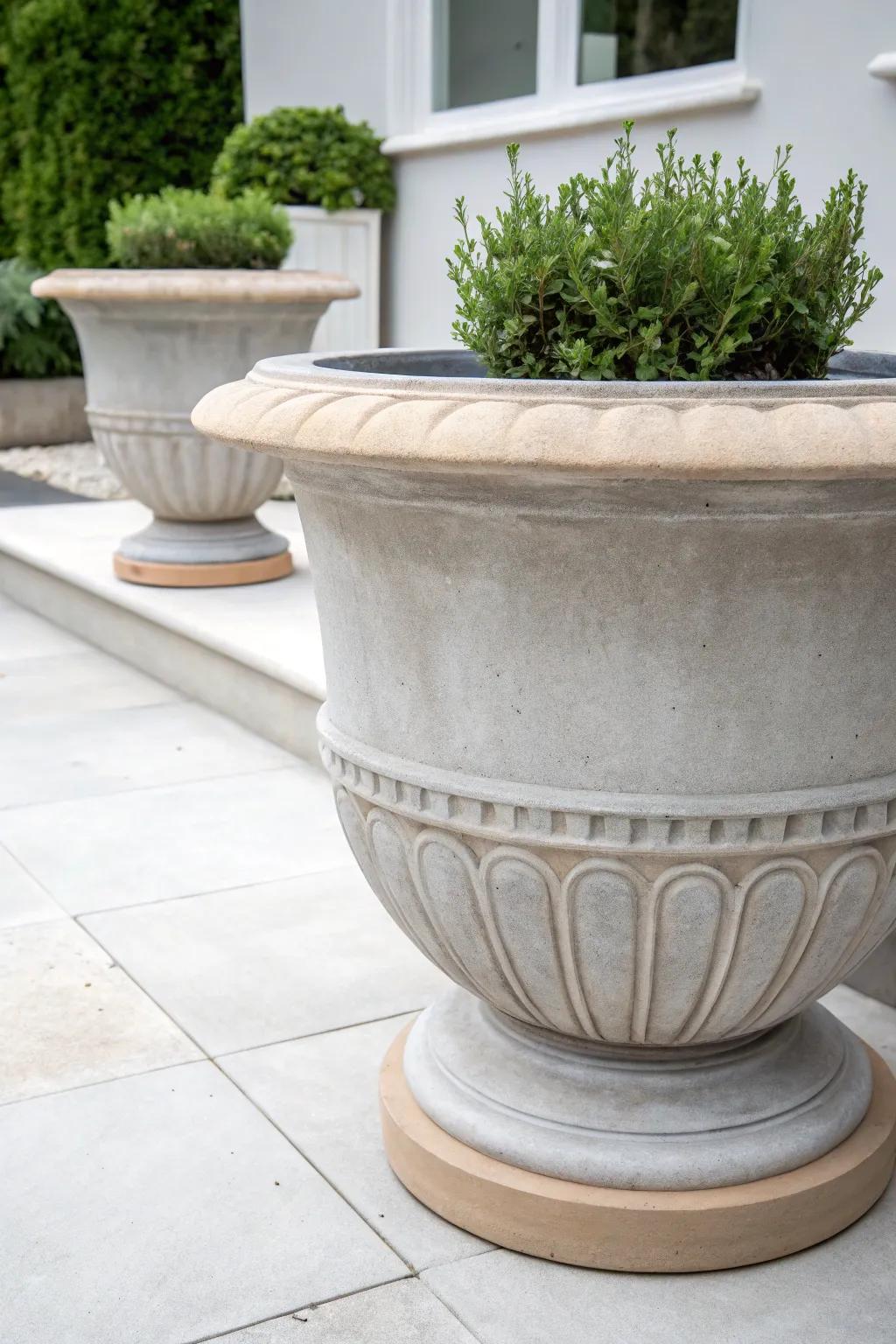 Elevate your outdoor space with the subtle sophistication of neutral tones.