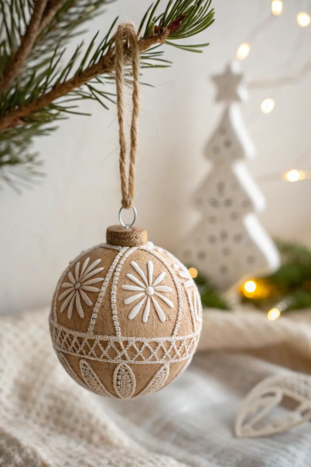 Celebrate the joy of handcrafted beauty with minimalist holiday ornaments that capture the spirit of the season.