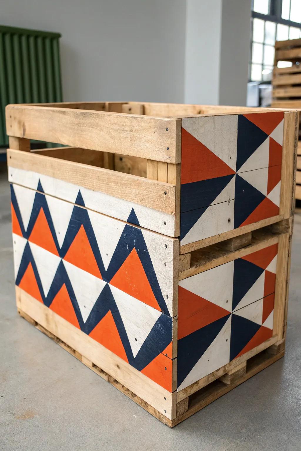 Elevate your space with modern geometric art—where craftsmanship meets contemporary design.