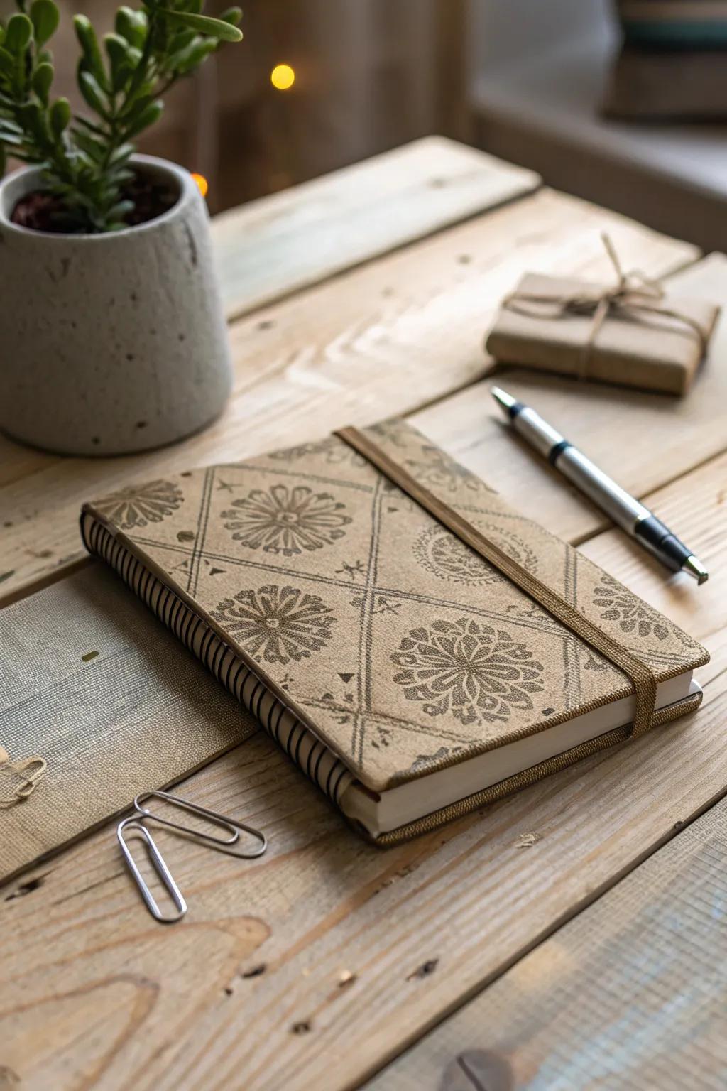 Handmade notebooks for jotting down thoughts