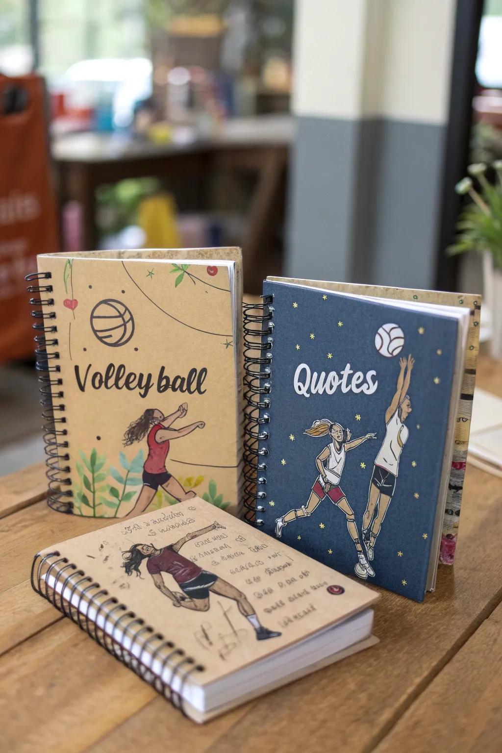 Encourage your team with inspirational notebooks.