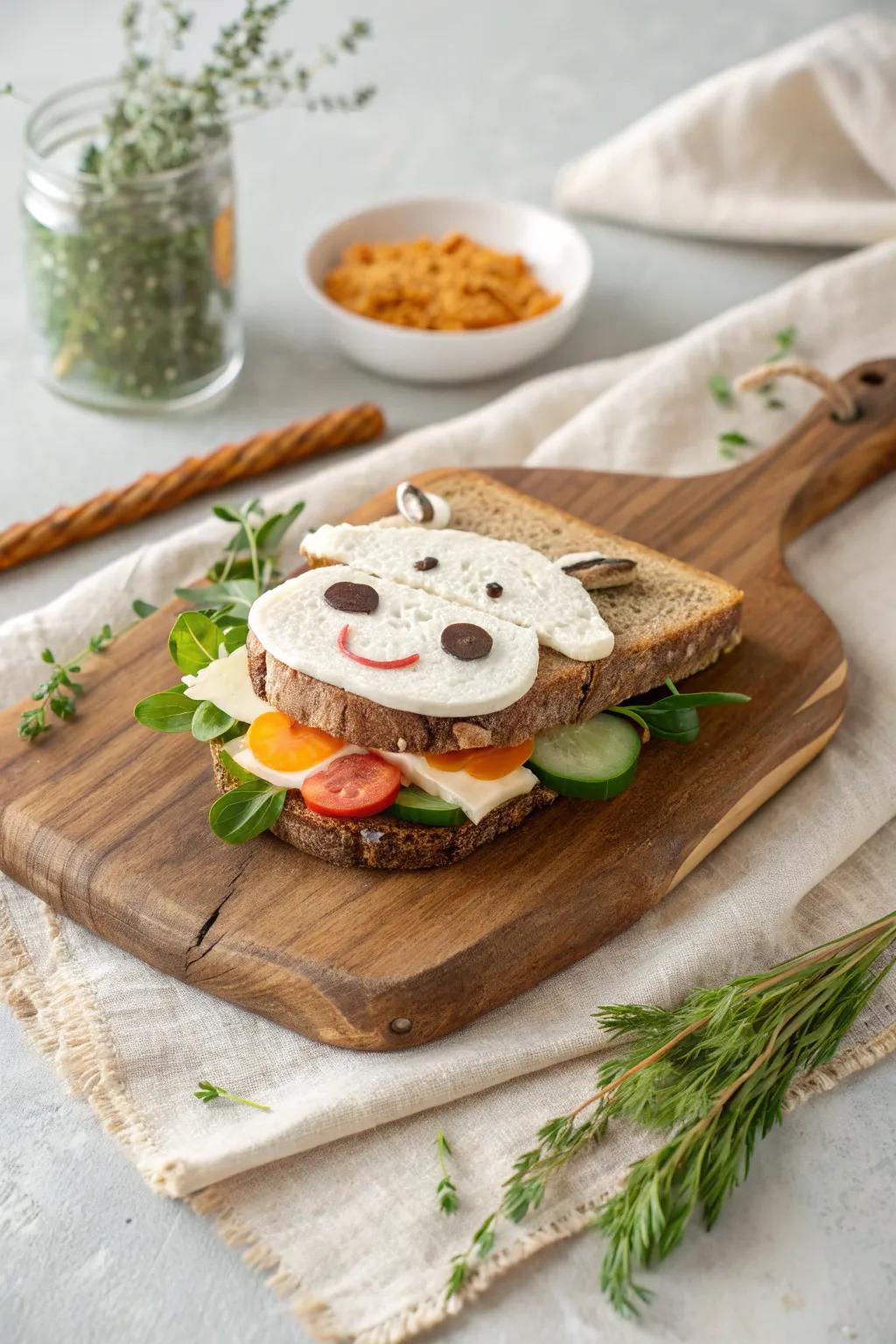 Transform lunchtime with these charming barnyard animal sandwiches—fun for kids, delightful for adults!