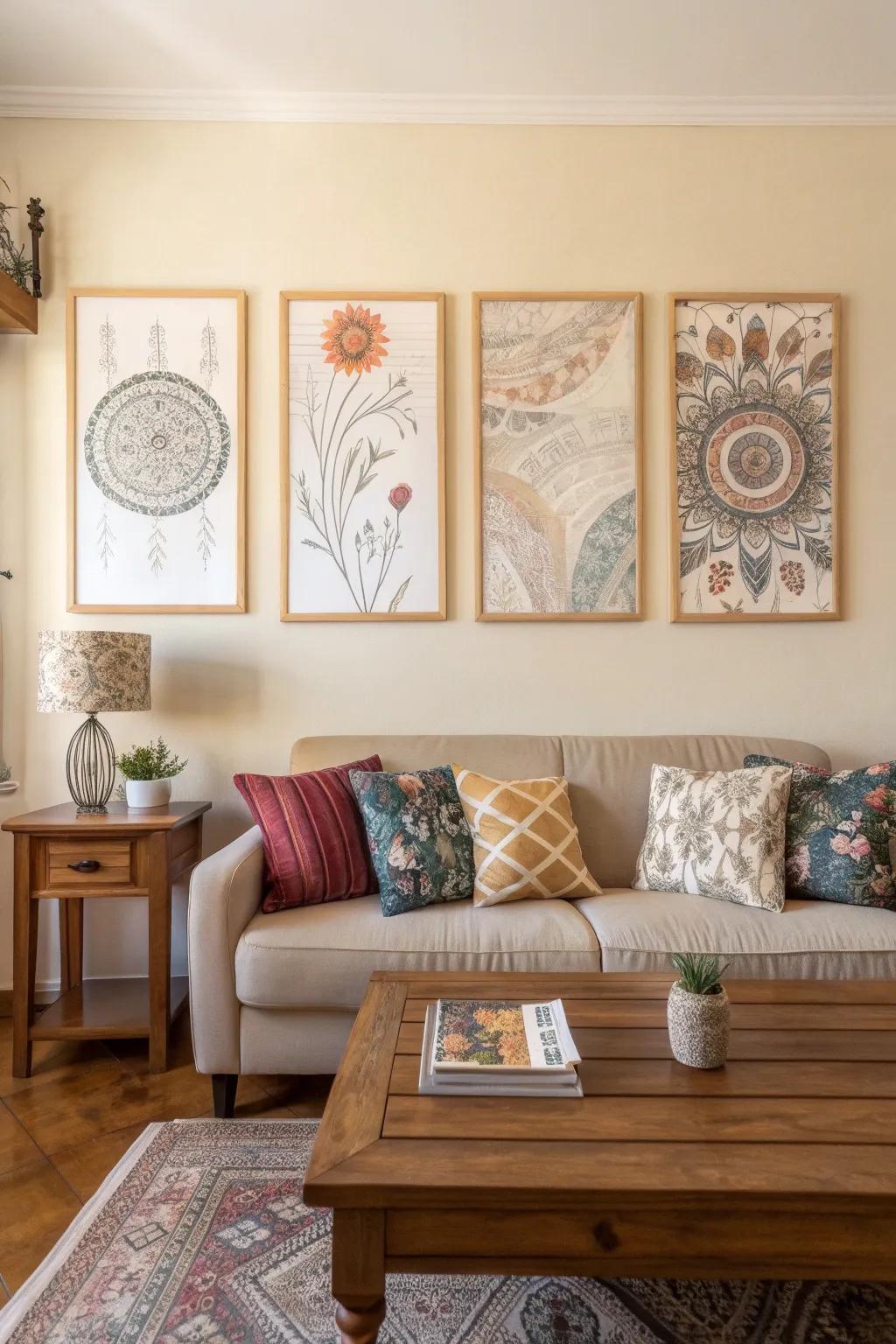 Bring art into the home with beautiful wall prints.