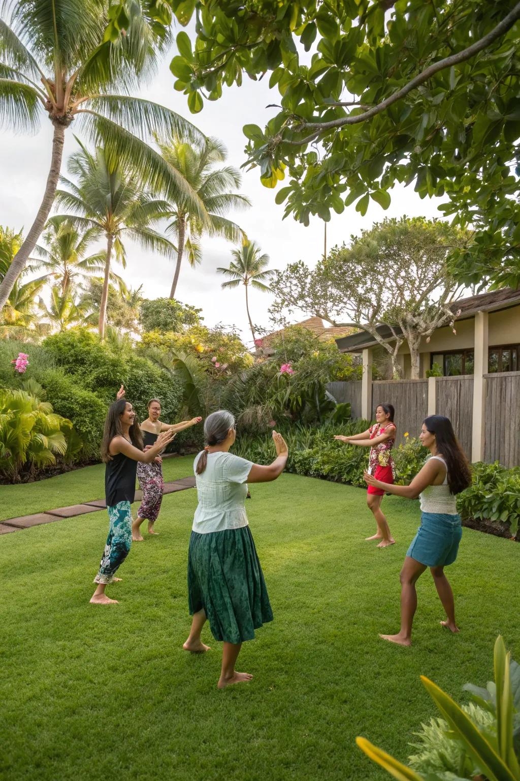 Engage your guests with a lively hula dance lesson.