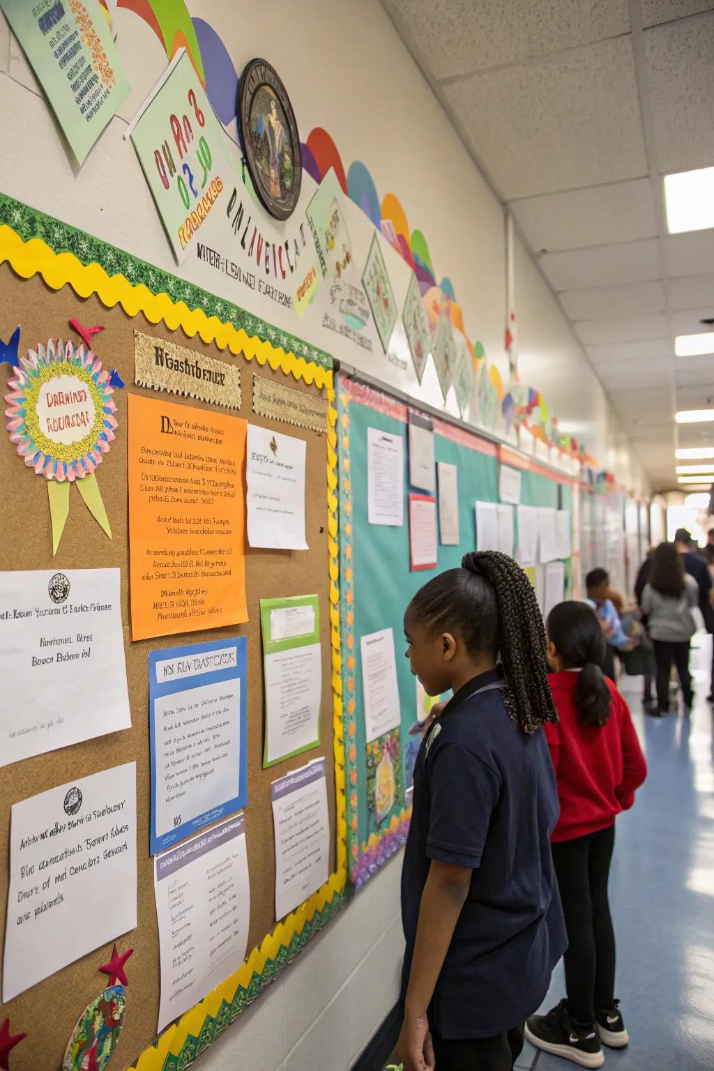 Showcase student successes with a harvest of achievements.