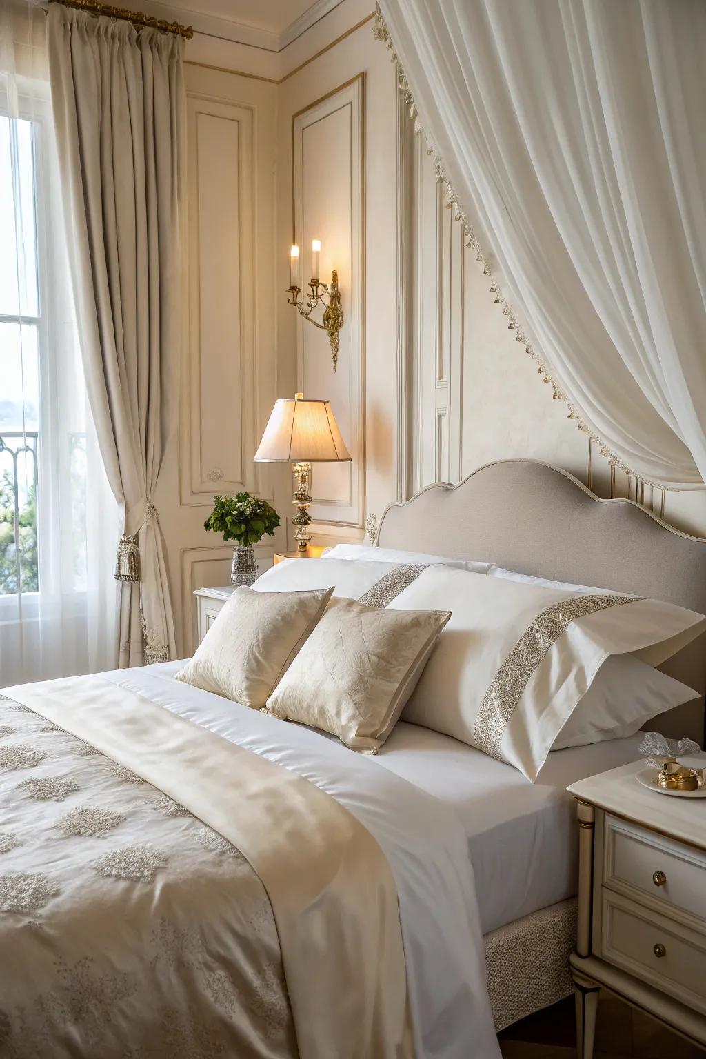 Sleep in luxury with silk pillowcases.