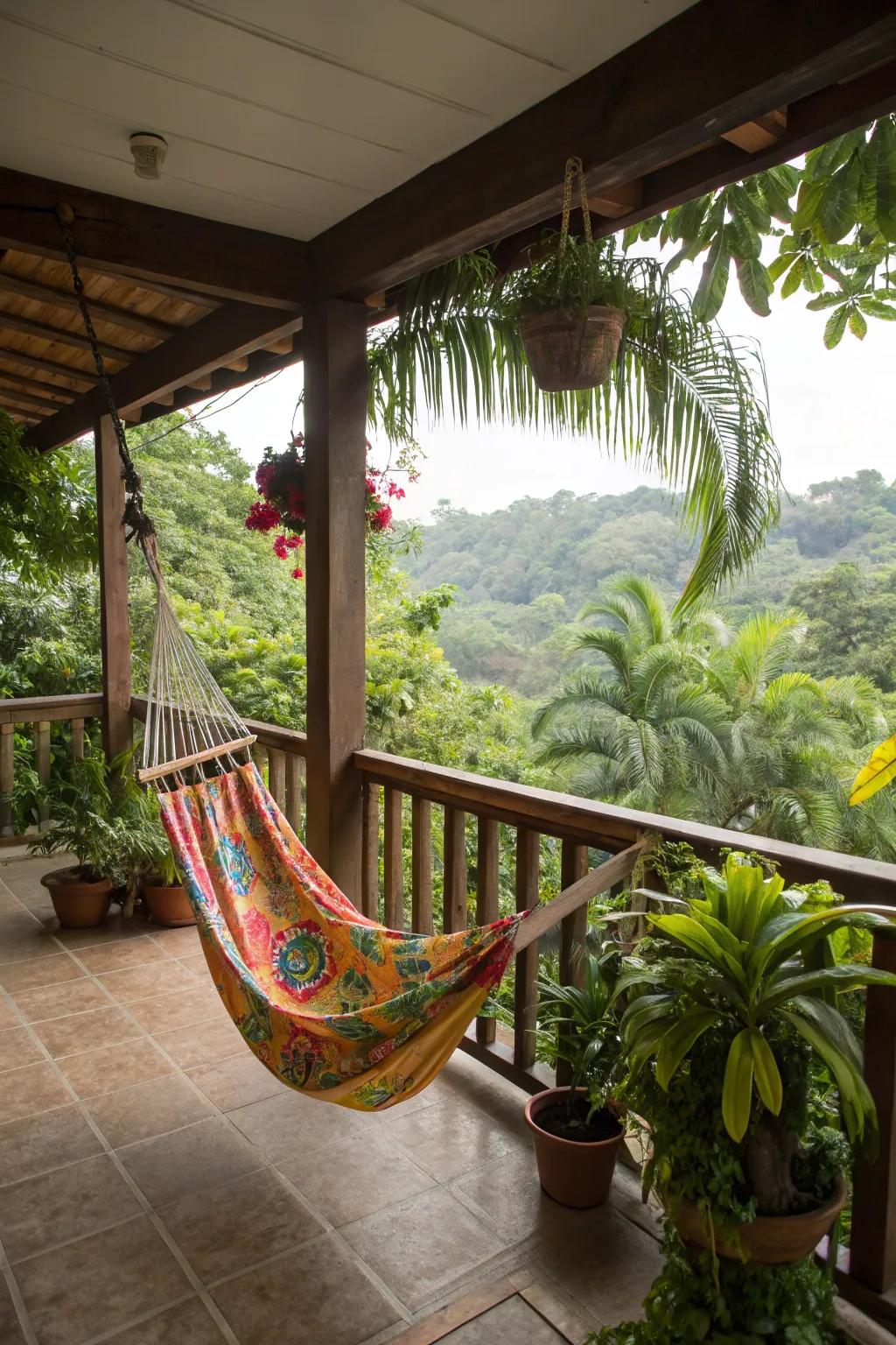 Unwind in a hammock on your lanai.