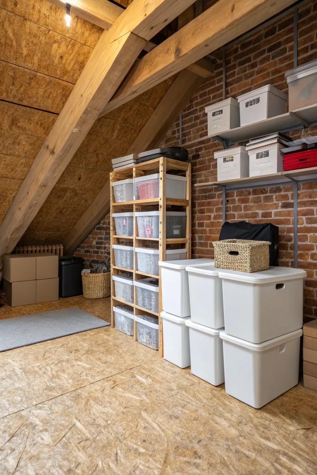 A stable floor adds safety and utility to loft spaces.