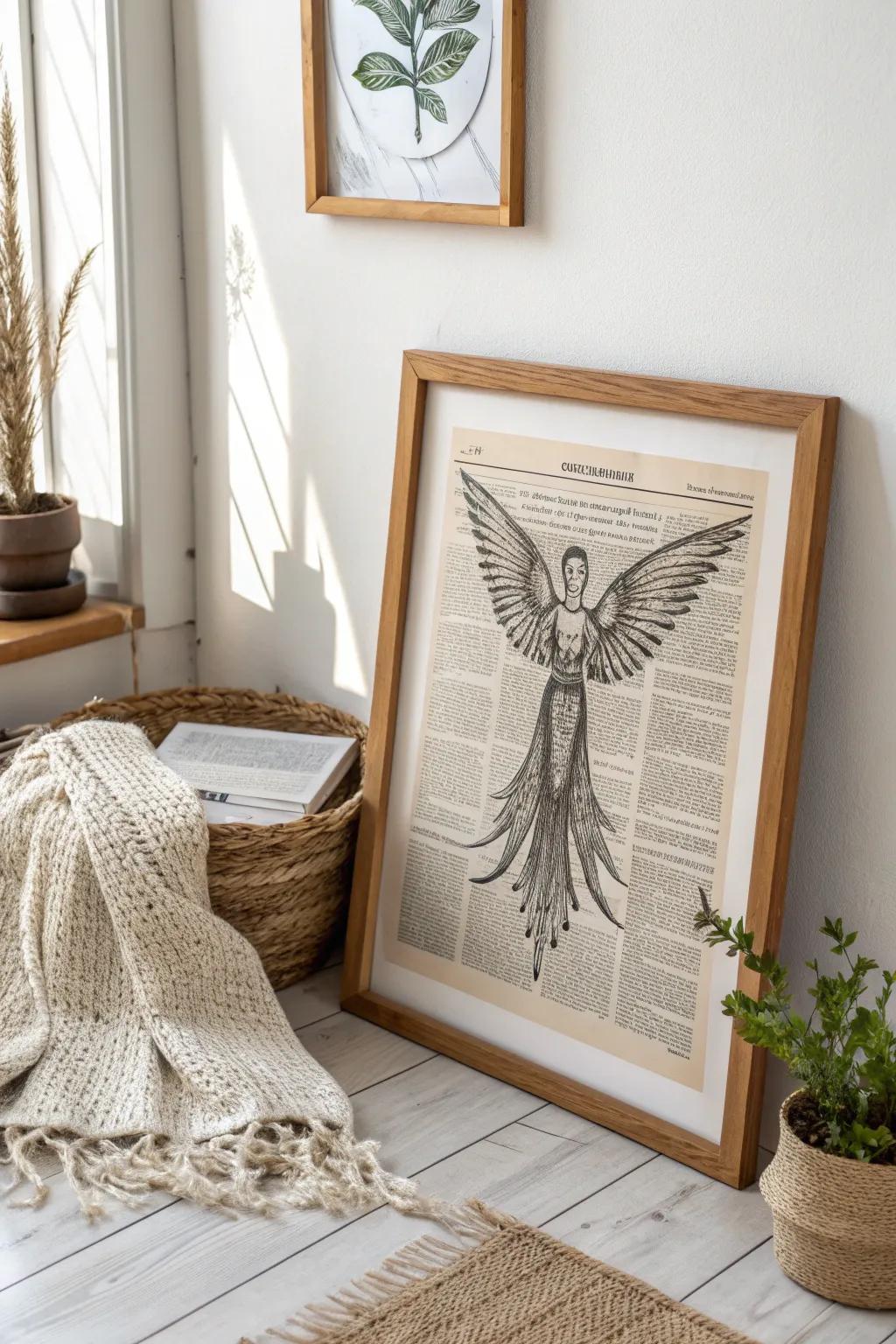 Explore the magic of fantastical creatures with minimalist flair.