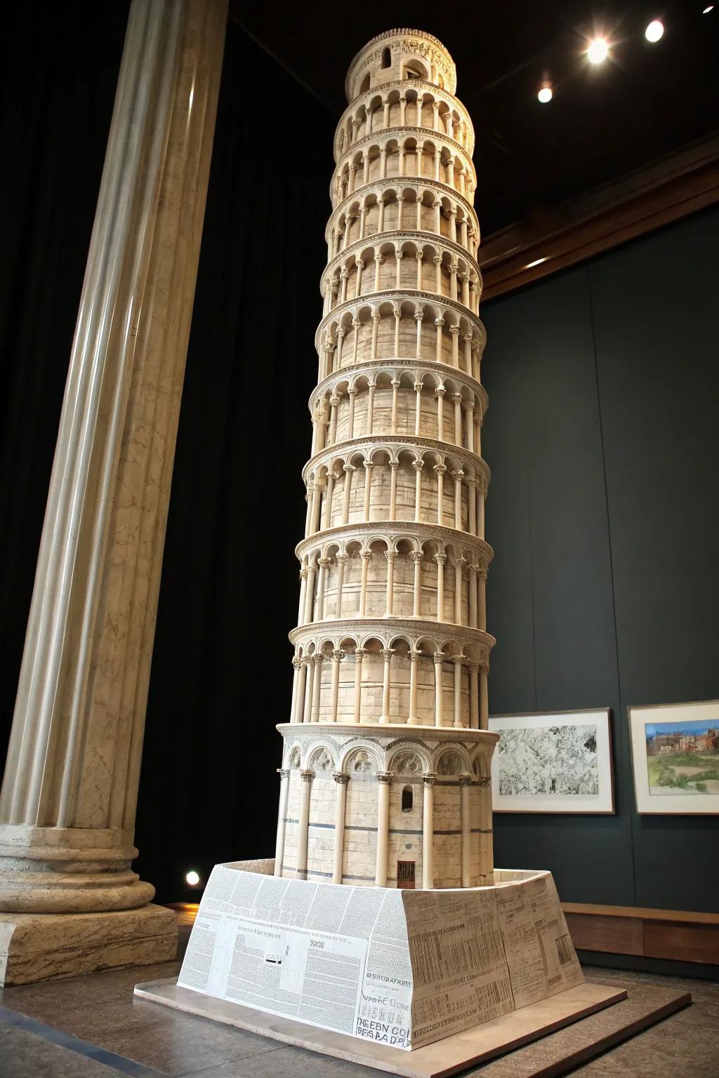 Reaching New Heights: A testament to the art of craftsmanship and creativity.