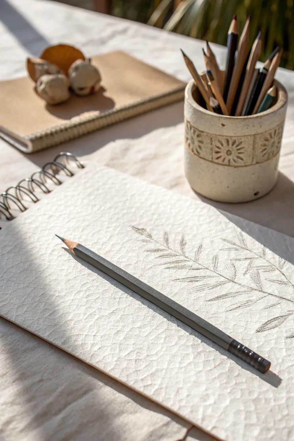 Embrace the art of shadows and light with graphite and charcoal.