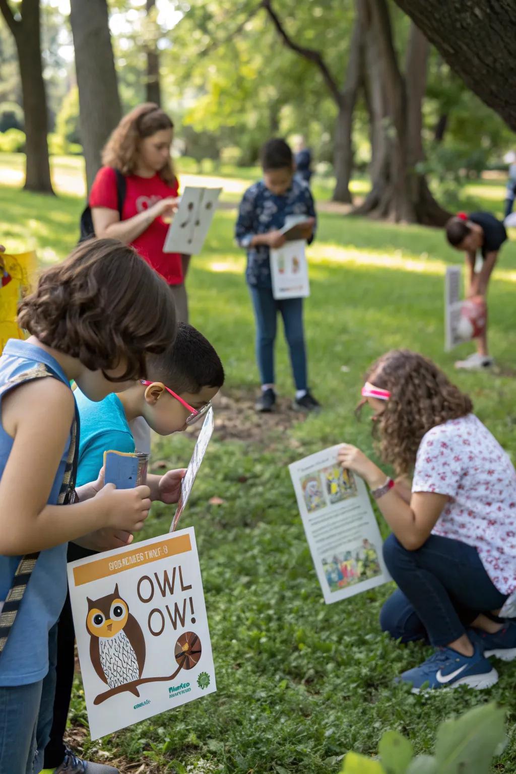 Exciting Owl Scavenger Hunt