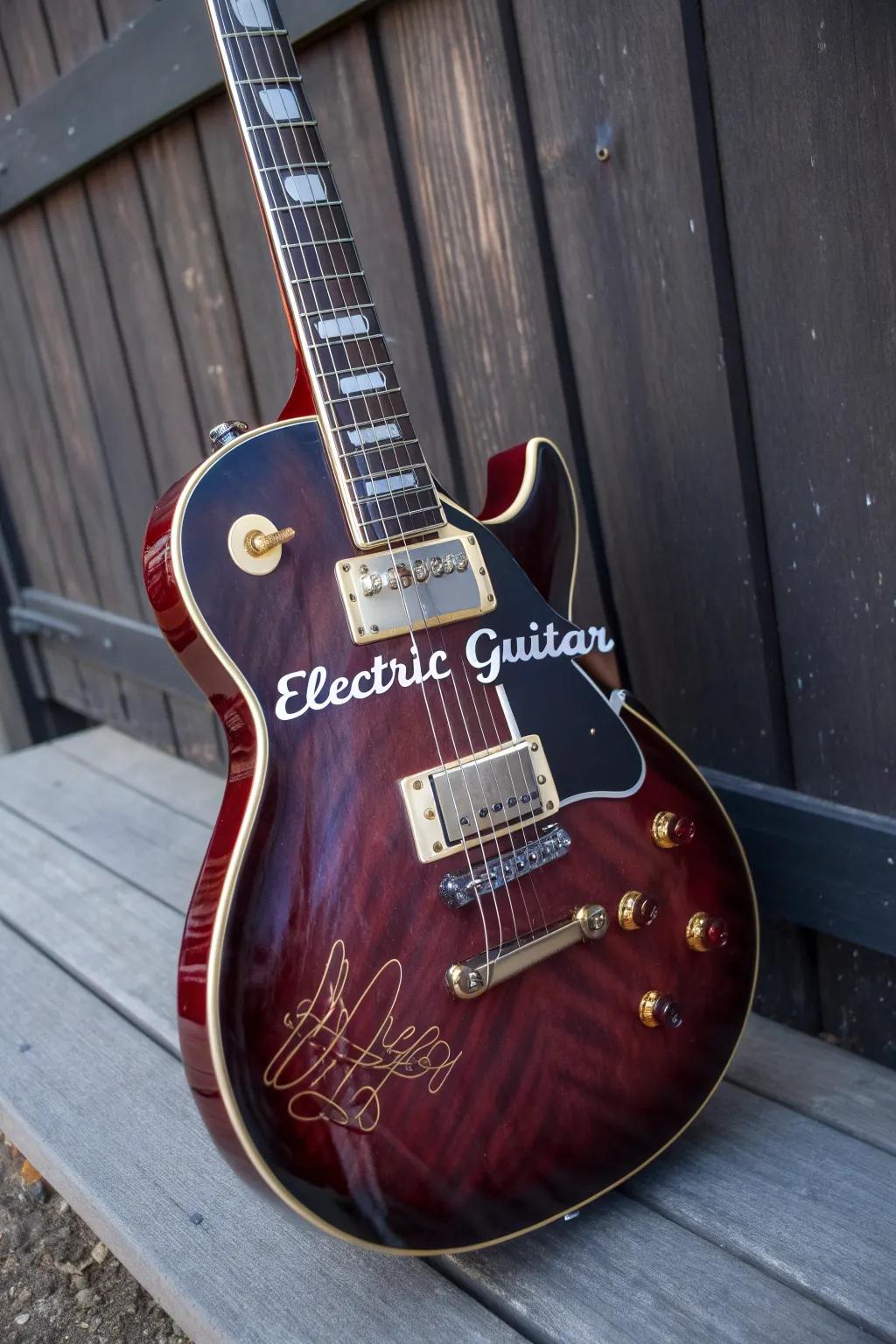 Craft your melody with a guitar that's uniquely yours.