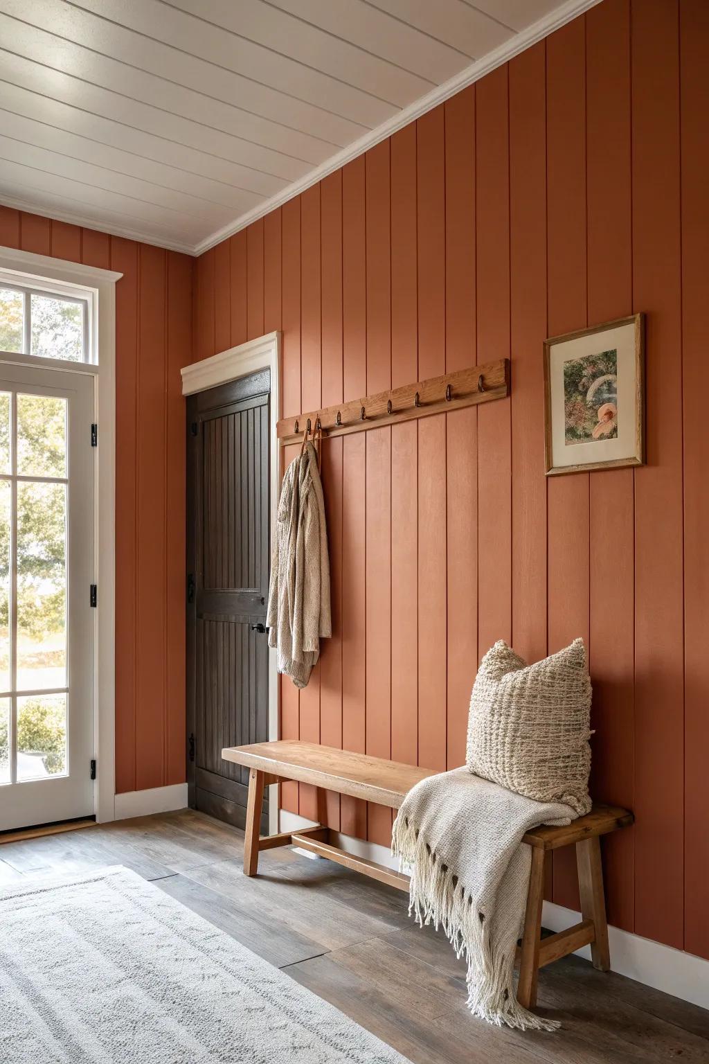 Welcome warmth: Transform your entryway with terracotta charm.