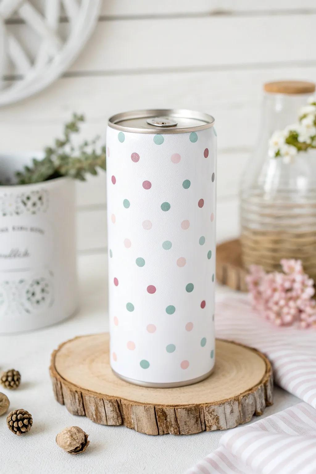 Polka Dot Delight: Elevate your decor with playful elegance.