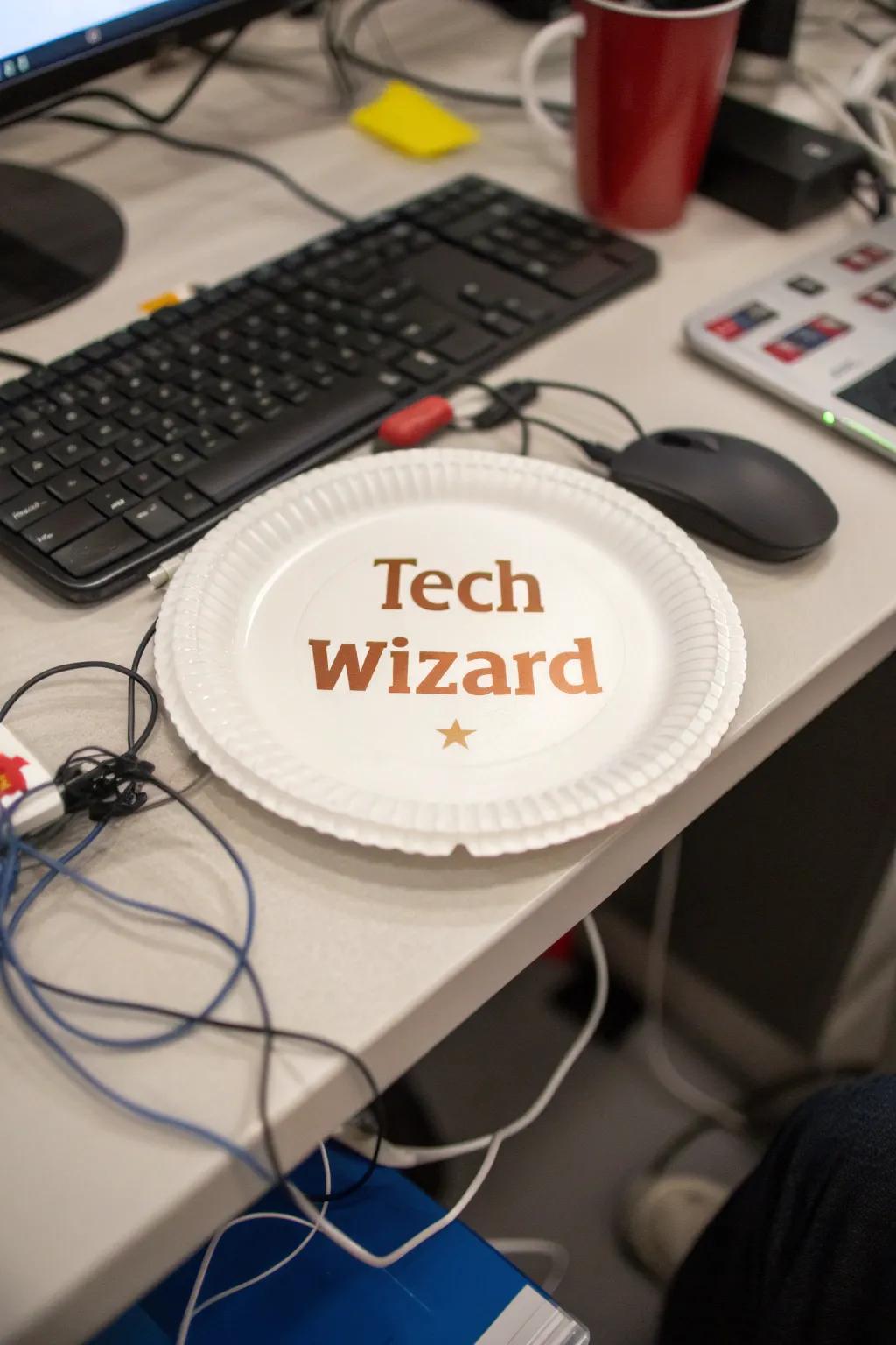 Acknowledge tech prowess with a Tech Wizard award