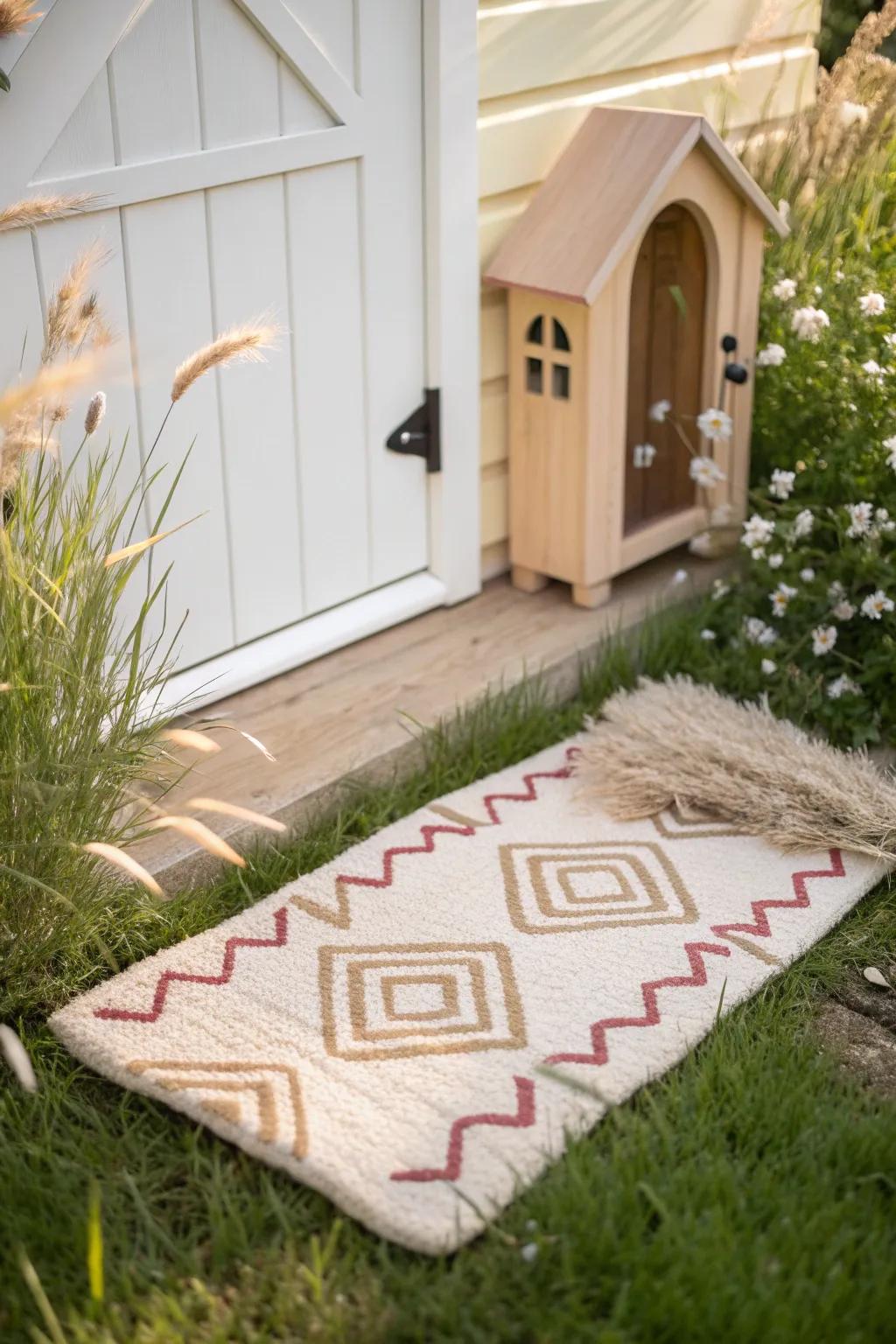 Step into playtime magic with a charming welcome mat, where every entrance is an adventure.