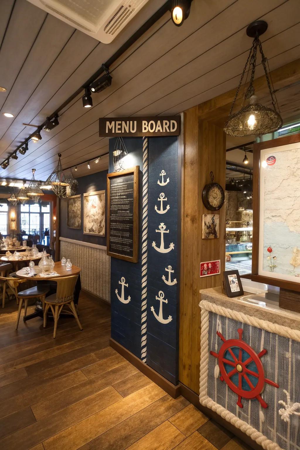 Themed boards create an immersive dining atmosphere that enhances your brand.