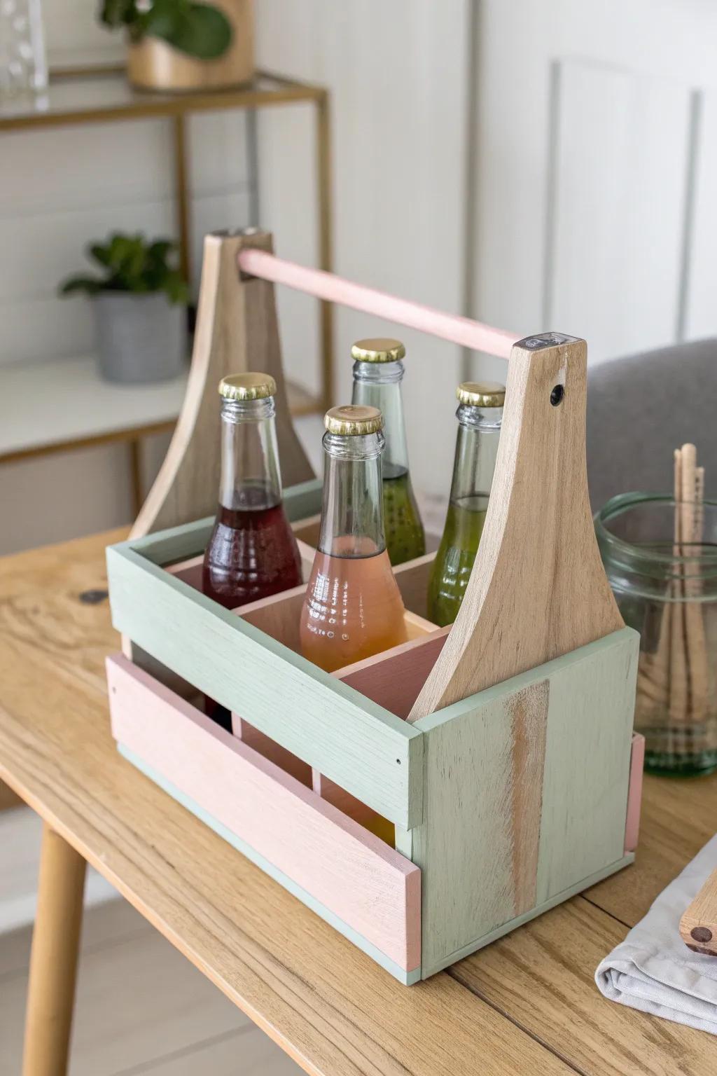 Add a splash of pastel charm to your kitchen with these stunning colored cubby holders. A perfect blend of minimalism and boho elegance!
