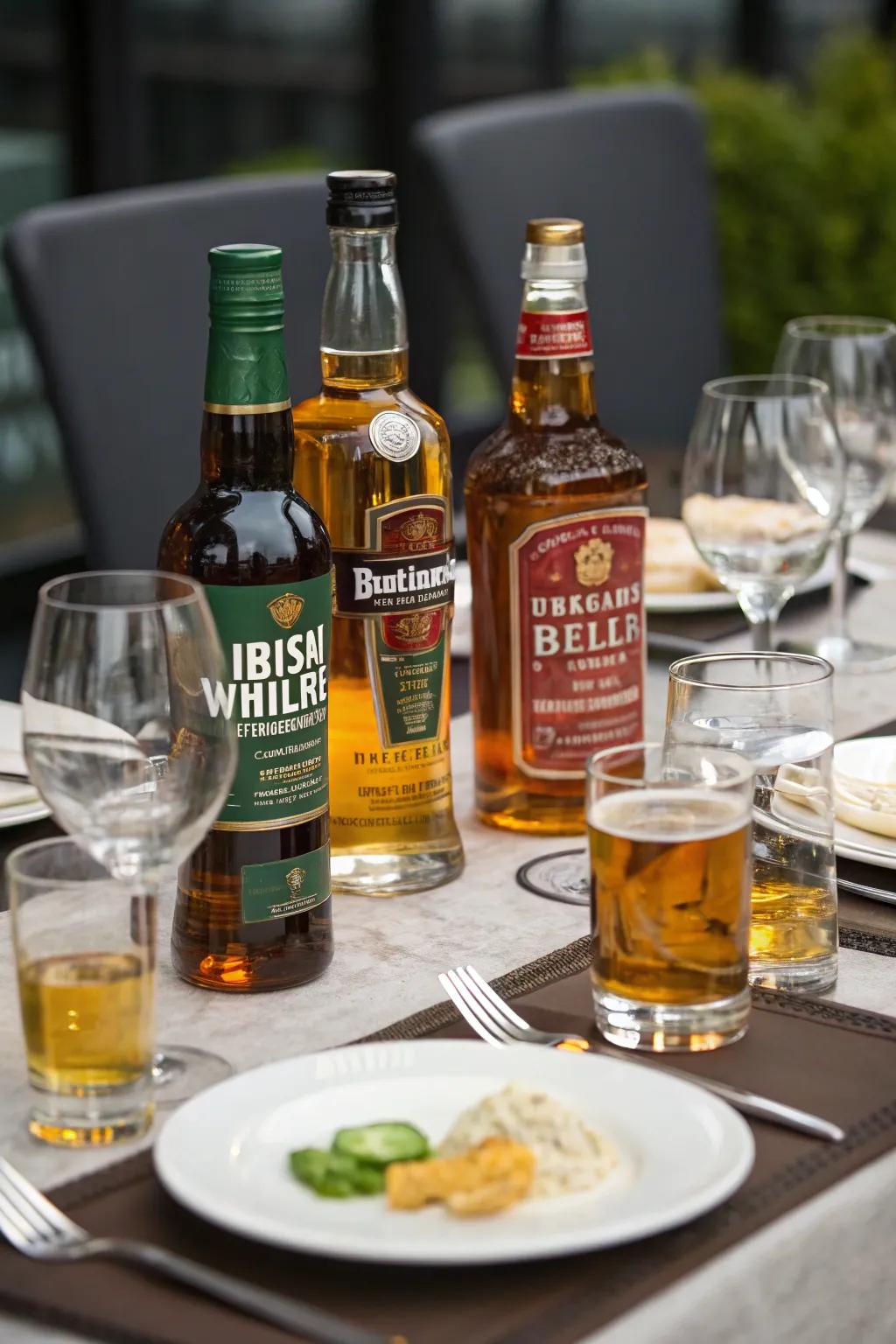 Taste the spirit of Ireland with a whiskey and beer tasting event.