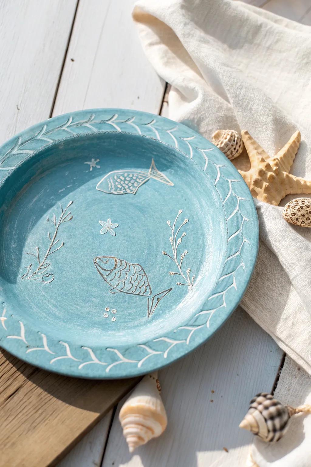 Dive into creativity with this charming Under the Sea paper plate craft!