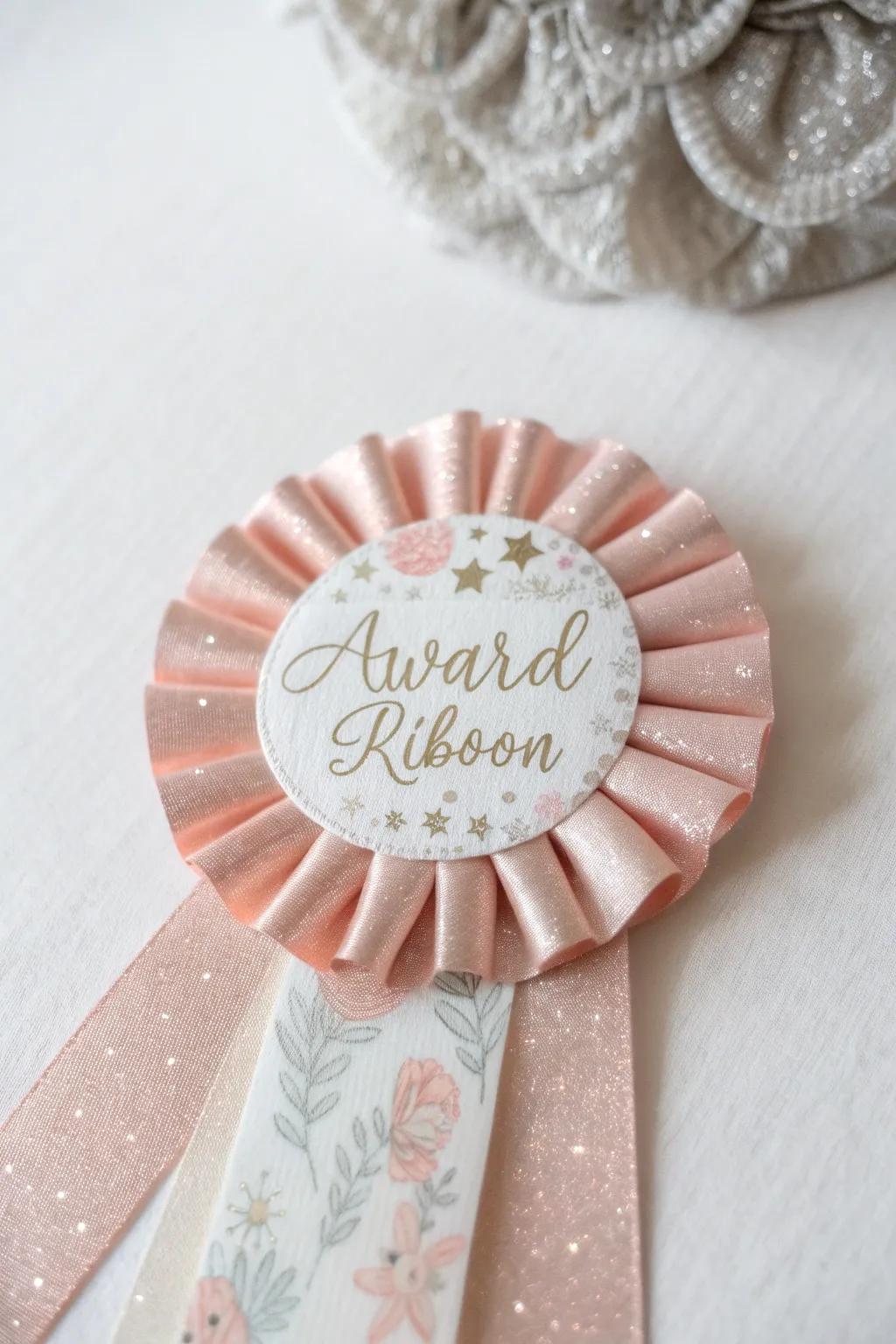 Celebrate Mom with a handcrafted ribbon that speaks from the heart.